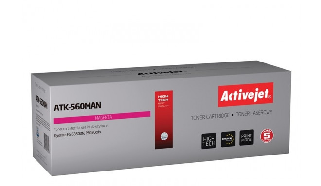 Activejet ATK-560MAN Toner (replacement for Kyocera TK-560M; Premium; 10000 pages; magenta)