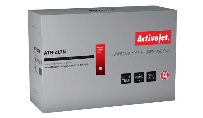 Activejet ATM-217N tooner (asendus Konica Minolta TN217; Supreme; 17500 lehte; must)