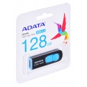 Adata mälupulk DashDrive UV128 128GB USB 3.2 Gen 1, must/sinine