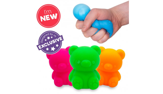 SCRUNCHEMS Fruity Neon Squishy Bear