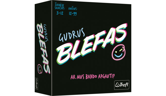 TREFL Board game Double bluff game (In Lithuanian lang.)