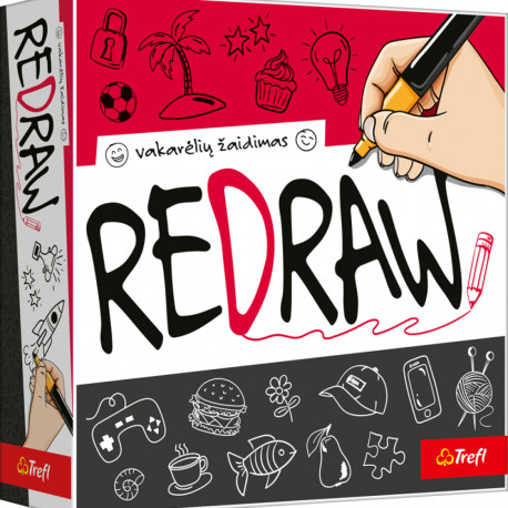 TREFL Board game Redraw (in Lithuanian lang.)