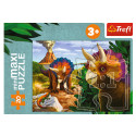 TREFL Mini Maxi пазл Динозавры, 20 шт.