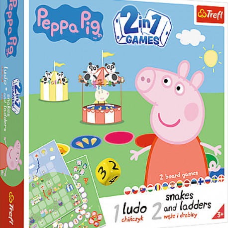 TREFL PEPPA PIG Board game 2 in 1