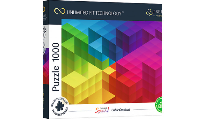 TREFL Prime pusle Color Splash Cubic Gradient, 1000 osa