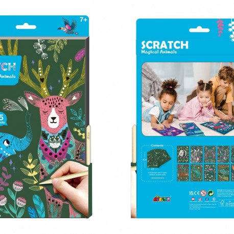 AVENIR Kraapimiskomplekt Maagilised loomad