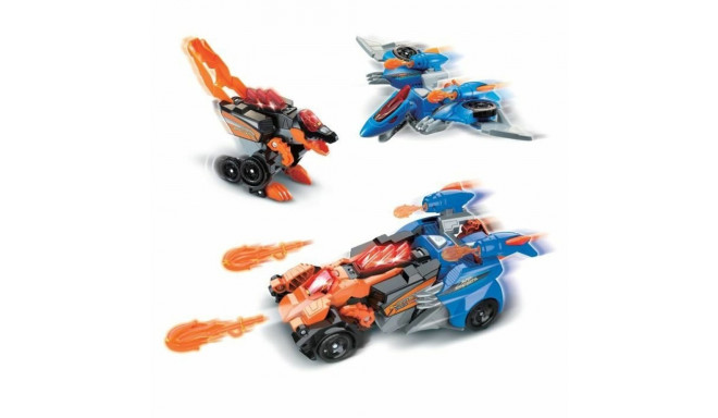 Jouet Dinosaure Transformable VTech - Spinosaure Et Ptérodactyle En Voiture De Combat - Dès 4 Ans
