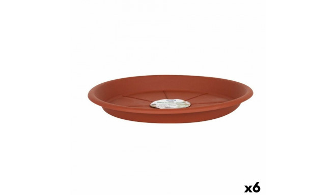 Flower Pot Dish Dem Greentime Brown ø 28 x 2,9 cm (6 Units)