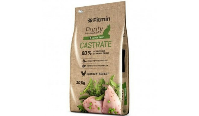 Cat food Fitmin Purity Castrate Adult 10 kg