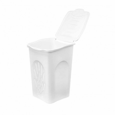 Pesukorv Stefanplast Valge Plastmass 50 L 37 x 56 x 39 cm (6 Ühikut)