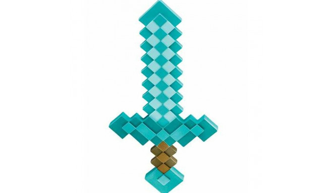 Toy Sword Minecraft Diamond Blue