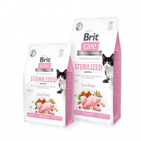Kassitoit Brit Care Grain Free Sterilized Sensitive Täiskasvanu 7 kg