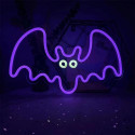 Forever Light Neon PLEXI LED BAT purple NNE14 Light decoration figure Violet