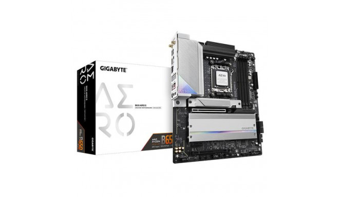 Gigabyte mainboard B650 AERO G Supports AMD Ryzen 8000 CPUs up to 8000MHz DDR5 (OC) 1xPCIe 5.0