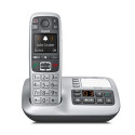 Gigaset E560A telephone DECT telephone Caller ID Black, Silver