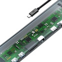 Baseus CATSXG0G notebook dock/port replicator USB 3.2 Gen 1 (3.1 Gen 1) Type-C Silver