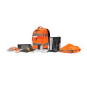 DICOTA Hi-Vis backpack Orange Polyethylene terephthalate (PET), Thermoplastic polyurethane (TPU)