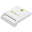 Techly I-CARD-CAM-USB2TYC smart card reader Indoor USB USB 2.0 White