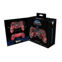 Dragonshock Mizar Camouflage, Red Bluetooth Gamepad Analogue / Digital PlayStation 4