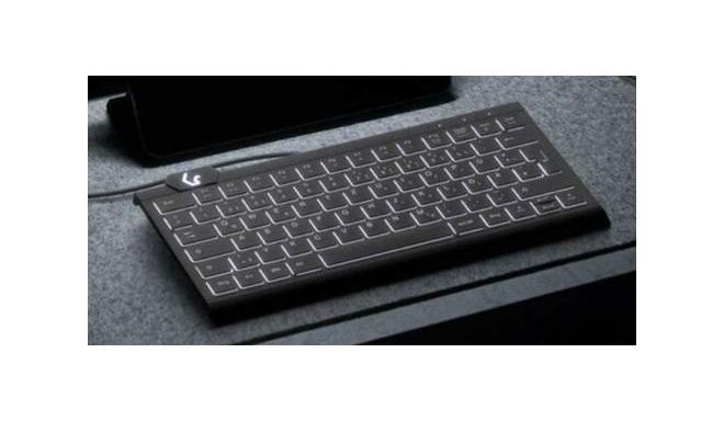KeySonic KSK-5010ELC (DE) keyboard USB QWERTZ German Black
