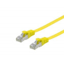 Equip Cat.6A U/FTP Flat Patch Cable, 10.0m, Yellow