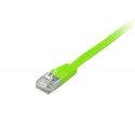 Equip Cat.6A U/FTP Flat Patch Cable, 5.0m, Green