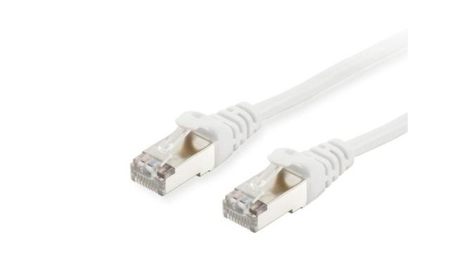 Equip Cat.6A S/FTP Patch Cable, 5.0m, White