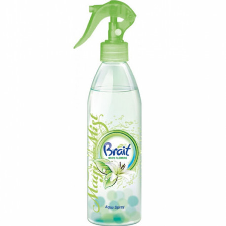 Õhuvärskendaja BRAIT Magic Mist White Flower 400ml (pihustiga)