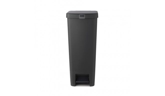 Prügikast 40L, Brabantia, StepUp, pedaaliga, L-35.2x S-28.0x K-66.6/100.0cm/ Dark Grey, tumehall