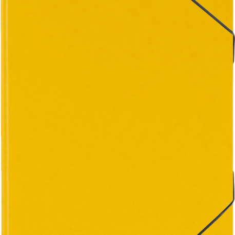 Kummiga mapp A3 kollane kartong, Brunnen