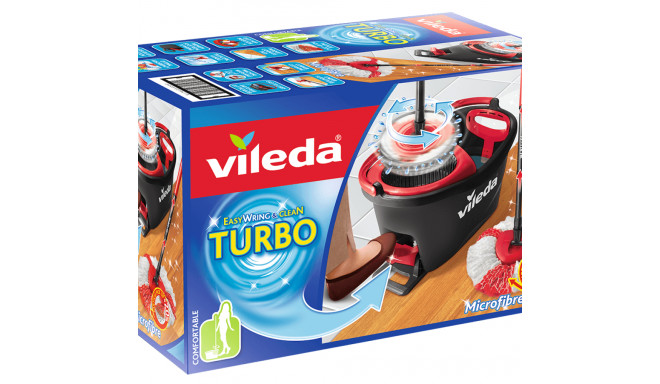 Põrandapesukomplekt VILEDA EasyWring & Clean TURBO (mopp+ämber)