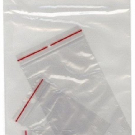 Kilekott minigrip 100x150mm 35mic, laiema sulguriga 100tk/pk