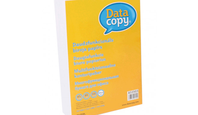 Koopiapaber A5 80g Data Copy 500lehte/pk