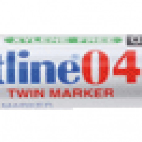 Marker Artline punane kaheotsaga 0,4 ja 1,0mm
