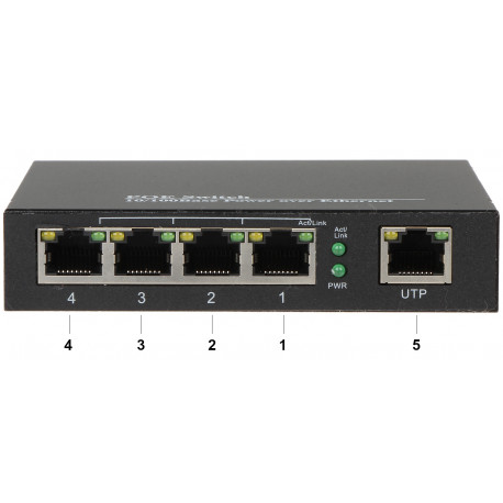 Switch PoE SPS-4P/1 5-Port