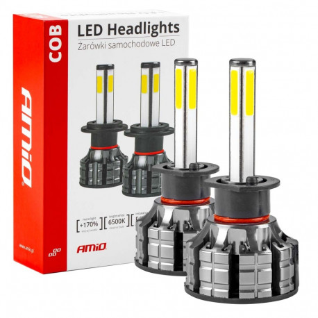 Led H1 2tk, 4 SMD COB ledi, 12/24V,