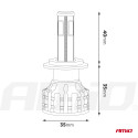 Led H1 2tk, 4 SMD COB ledi, 12/24V,