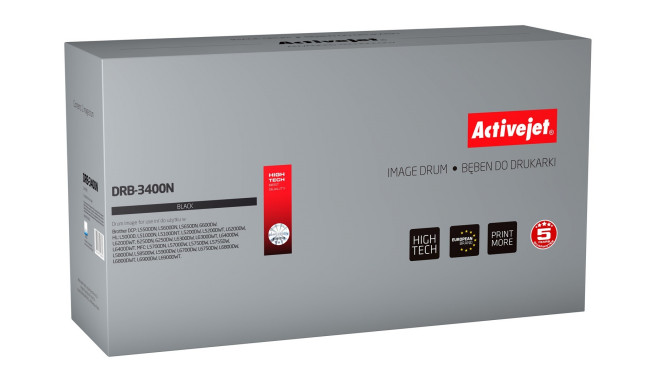 Activejet DRB-3400N trummel (asendus Brother DR-3400; Supreme; 50000 lehekülge; must)