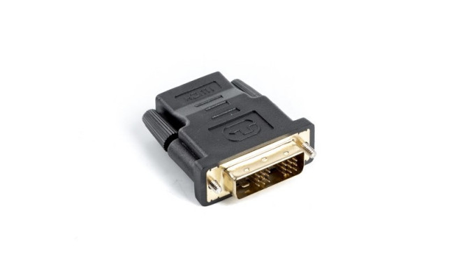 Lanberg AD-0013-BK cable gender changer HDMI DVI-D 18+1 Single Link Black