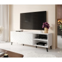 RTV cabinet ABETO 150x42x52 white/white glossy