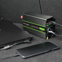 Qoltec Monolith power adapter/inverter Auto 600 W
