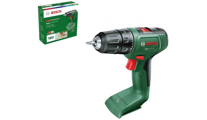 Bosch cordless drill EasyDrill 18V-40 (green/black, without battery and charger)