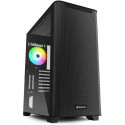Sharkoon M30 RGB, tower case (black, tempered glass)
