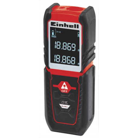 Einhell Laser range finder TC-LD 25, range finder (black/red, distances from 5 cm - 25 meters)