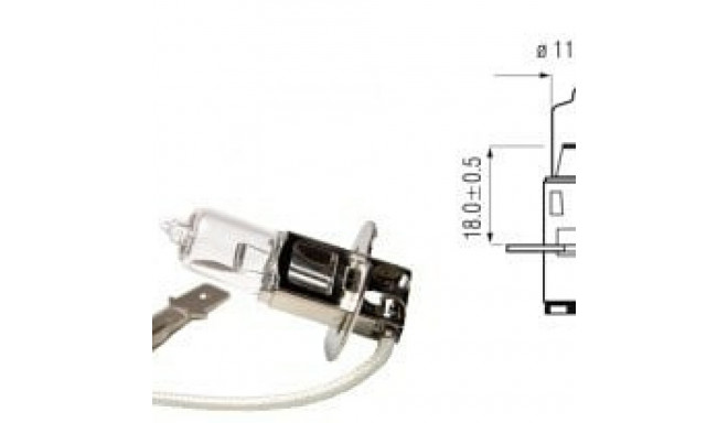 Car bulb H3 24V 70W PK22S