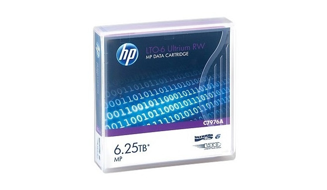 LTO HP C7976A LTO6 6.25TB Ultrium 6