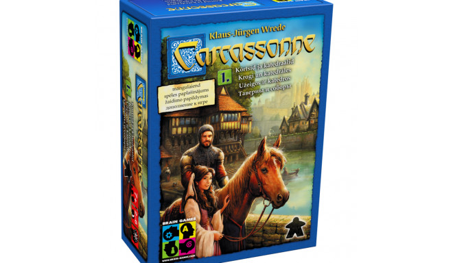 Brain Games Carcassonne Inns & Cathedrals Board Game