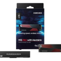 Samsung 990 Pro Heatsink 4TB SSD Disk