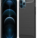 Mocco Trust  Silicone Case for Apple iPhone 12 Pro Max Black