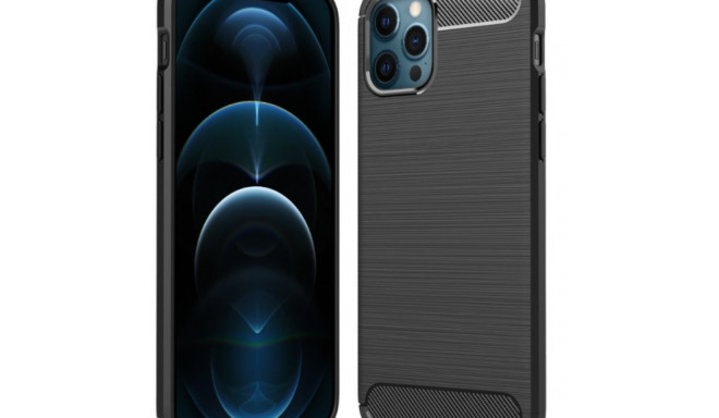 Mocco Trust  Silicone Case for Apple iPhone 12 Pro Max Black